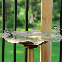 Antique Gold Birdbath (10426)