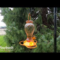 Orange Jewel Glass Oriole Feeder (88082)