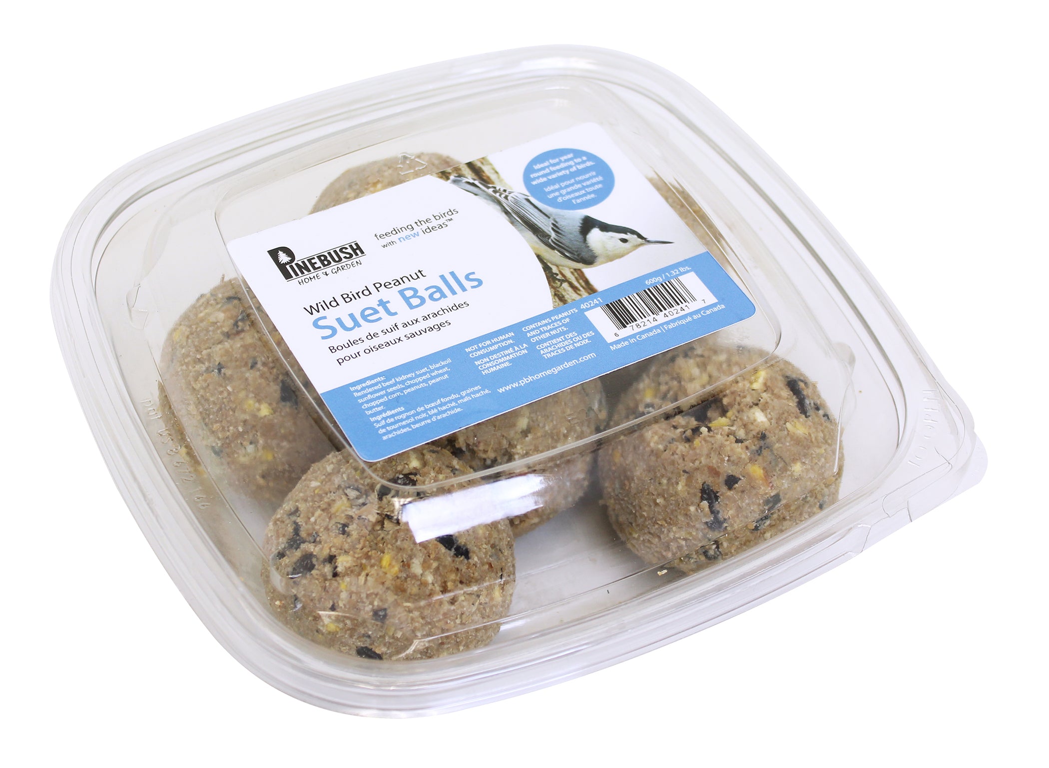 Peanut Small Suet Balls 6 Pack (40241) Pinebush Home & Garden