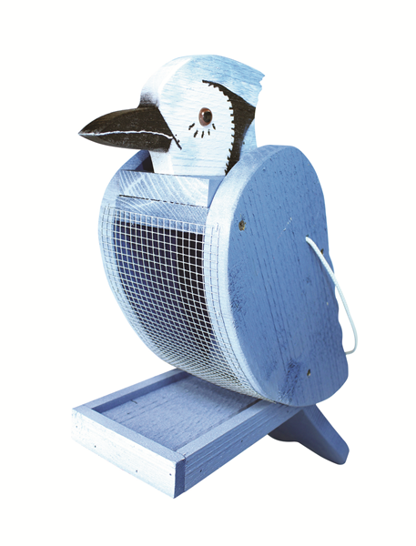 Blue Jay Wood Bird buy Feeder