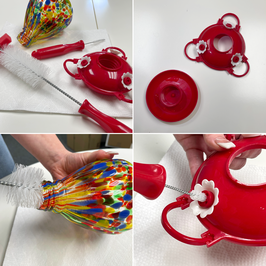 Humming Cleaner Cleaning your Hummingbird Feeder – Pinebush Home & Garden