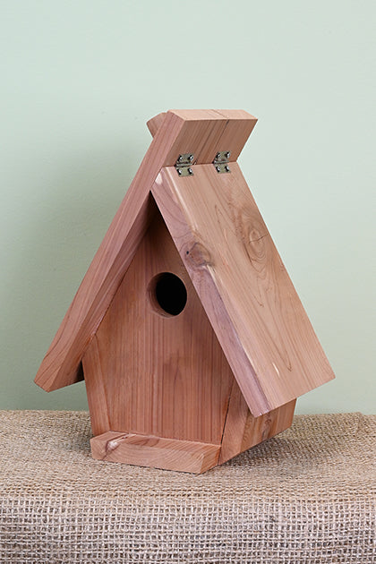 Triangular Bird House Pinebush Home & Garden – Pinebush Home & Garden