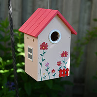 Garden Shed Bird House - Pink (11020)