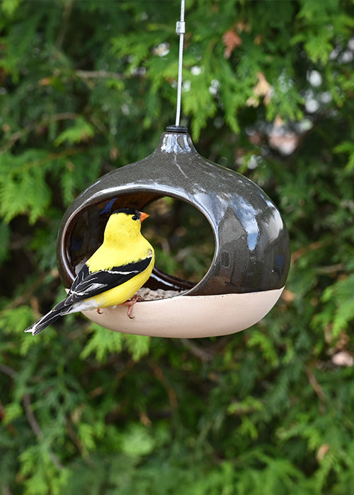Verdant Oval Bird Feeder (11216)