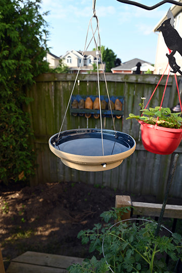 Ceramic Bird Bath (11789)