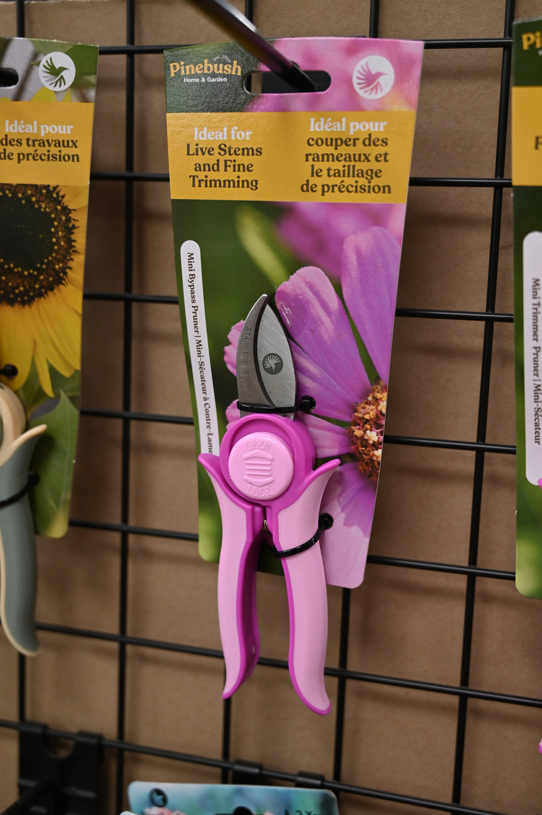 Mini Bypass Pruner - Pink (21416)