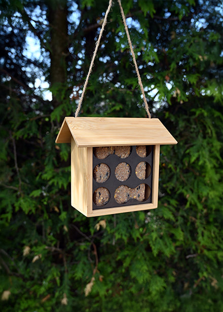 Bamboo Suet Cake Bird Feeder (71044)